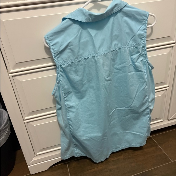 Coral Bay Sky Blue Blouse - Picture 2 of 3